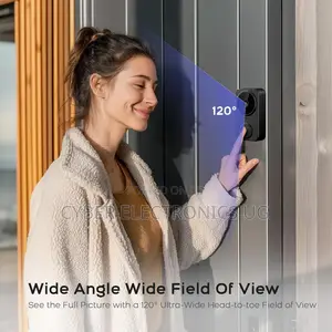 Wireless Video Doorbell Monitor Screen Camera Way Audio Night Version