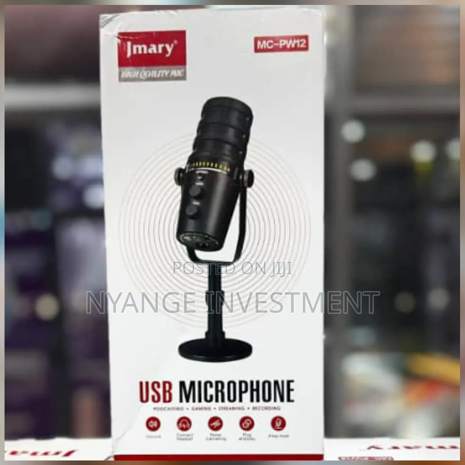 Jmary Mc-Pw12 Usb Microphone. Usb Microphone