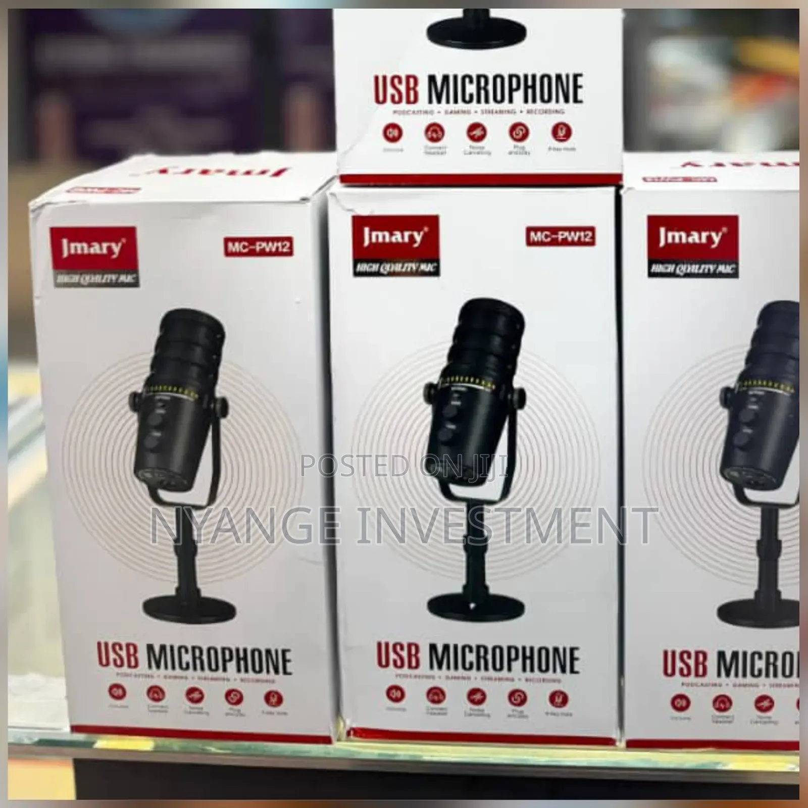 Jmary Mc-Pw12 Usb Microphone. Usb Microphone