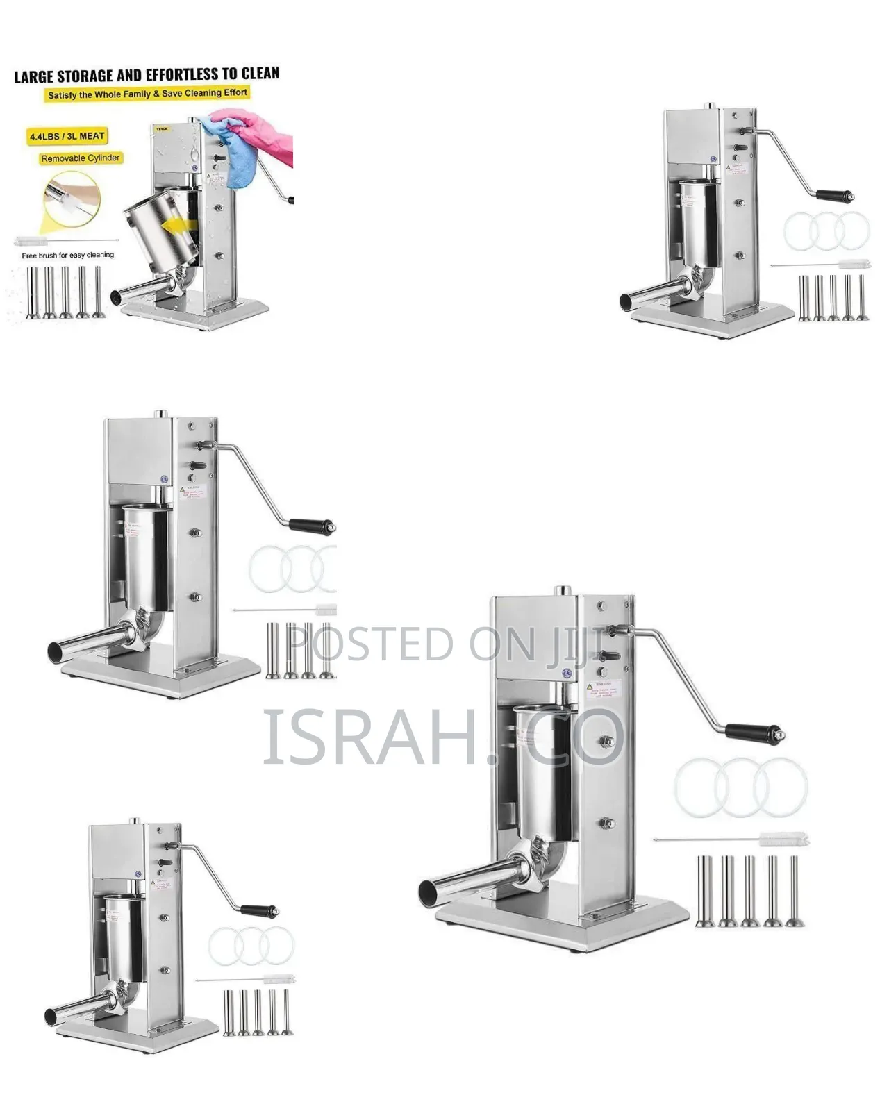 Vertical Stainless Steel Sausage Stuffer