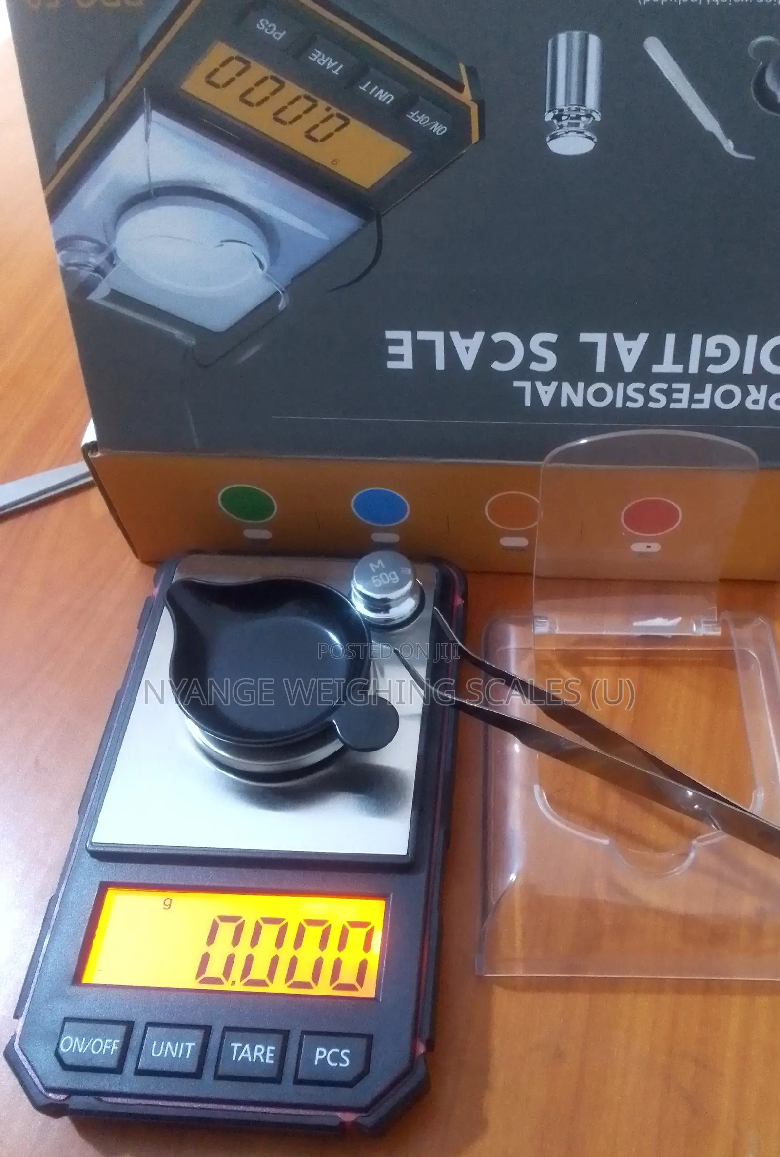 Portable Mineral Weigh Scale 50g/0.001g Weigh Accurate Weighing Scale