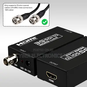 Sdi to Hdmi Converter, Full Hd 1080p Video Audio Adapter