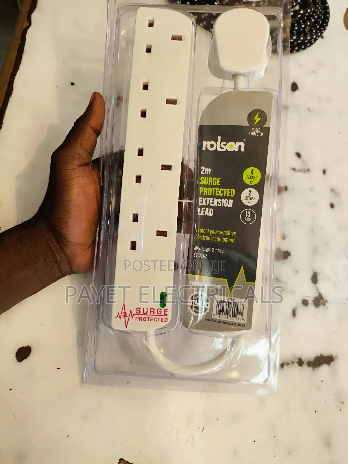 Rolson 4ways Power Extension