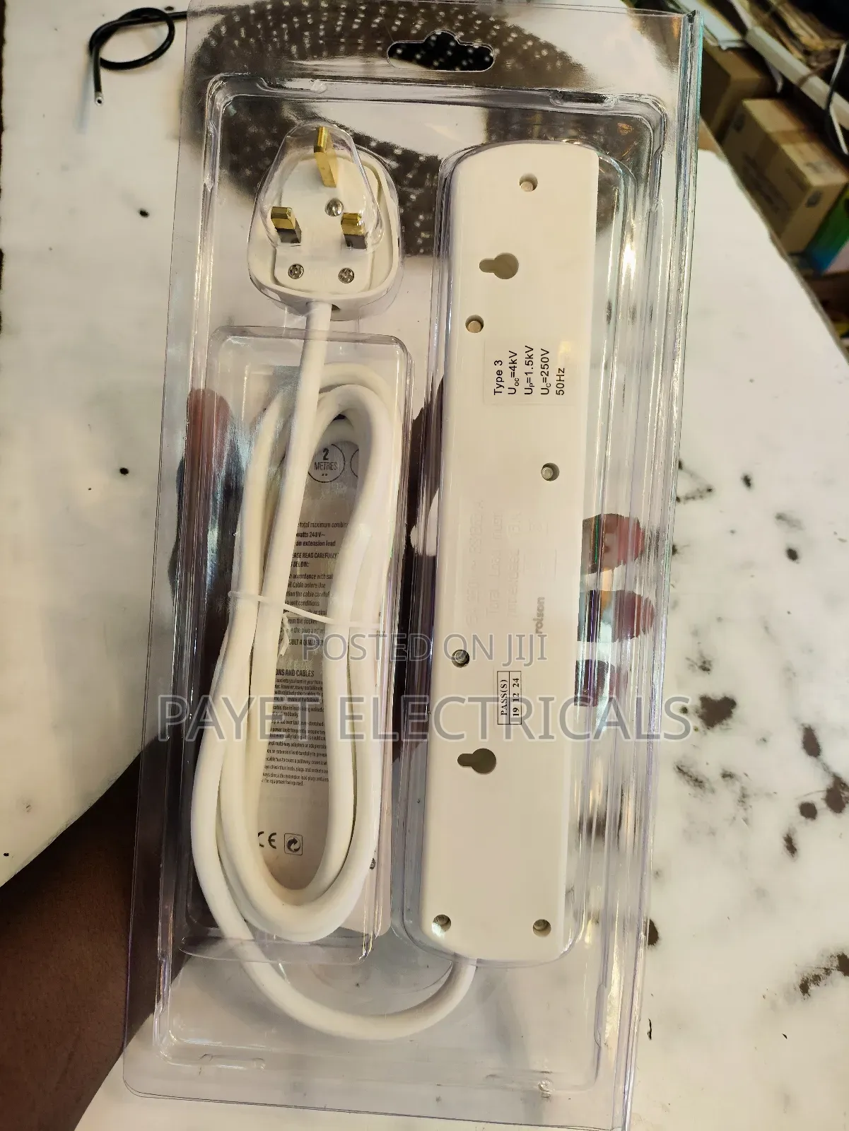 Rolson 4ways Power Extension