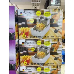 Single Commercial Deep Fryer, 6litres - Silver