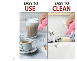 Handheld Electric Milk Frother and Beverage Mixer