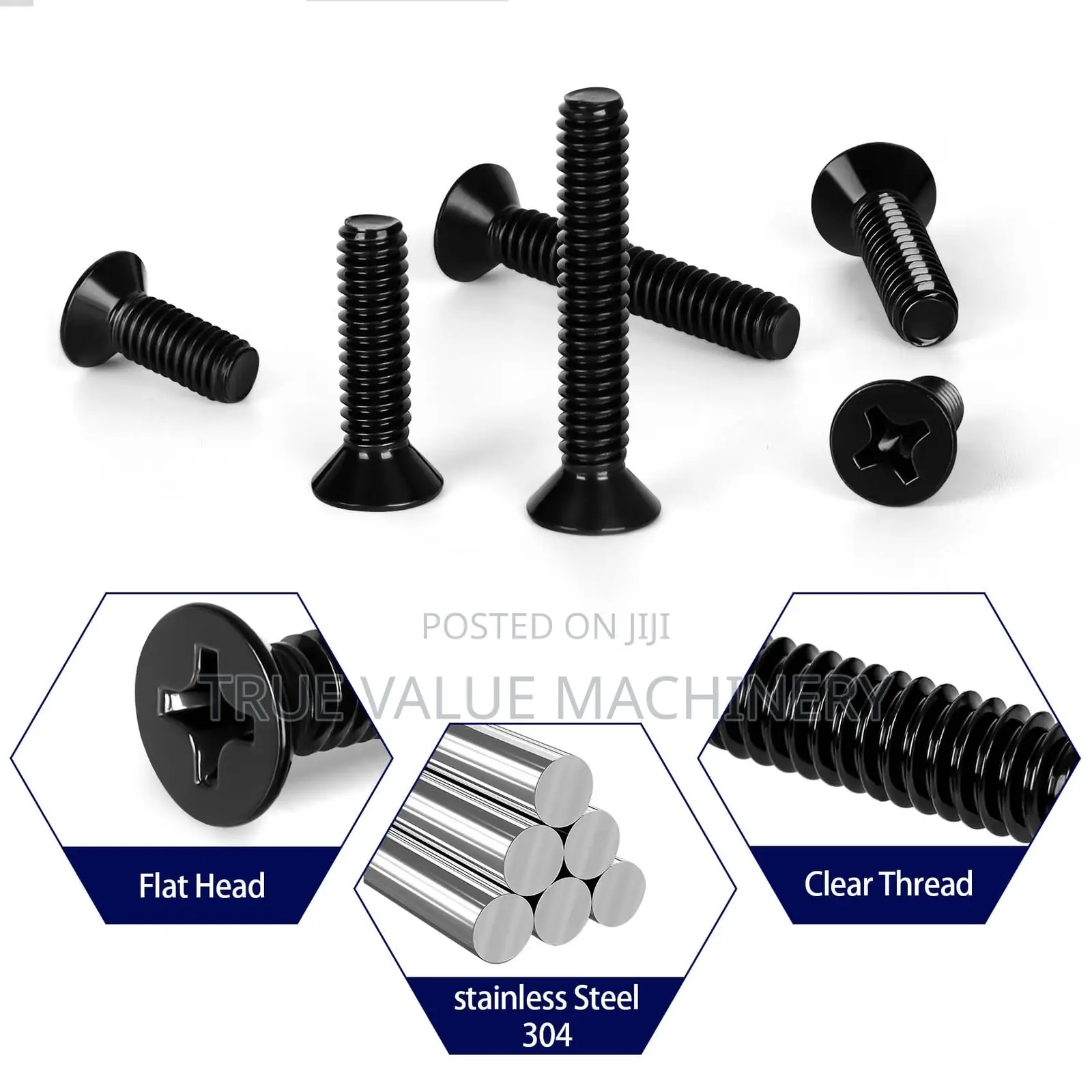 Black Screws