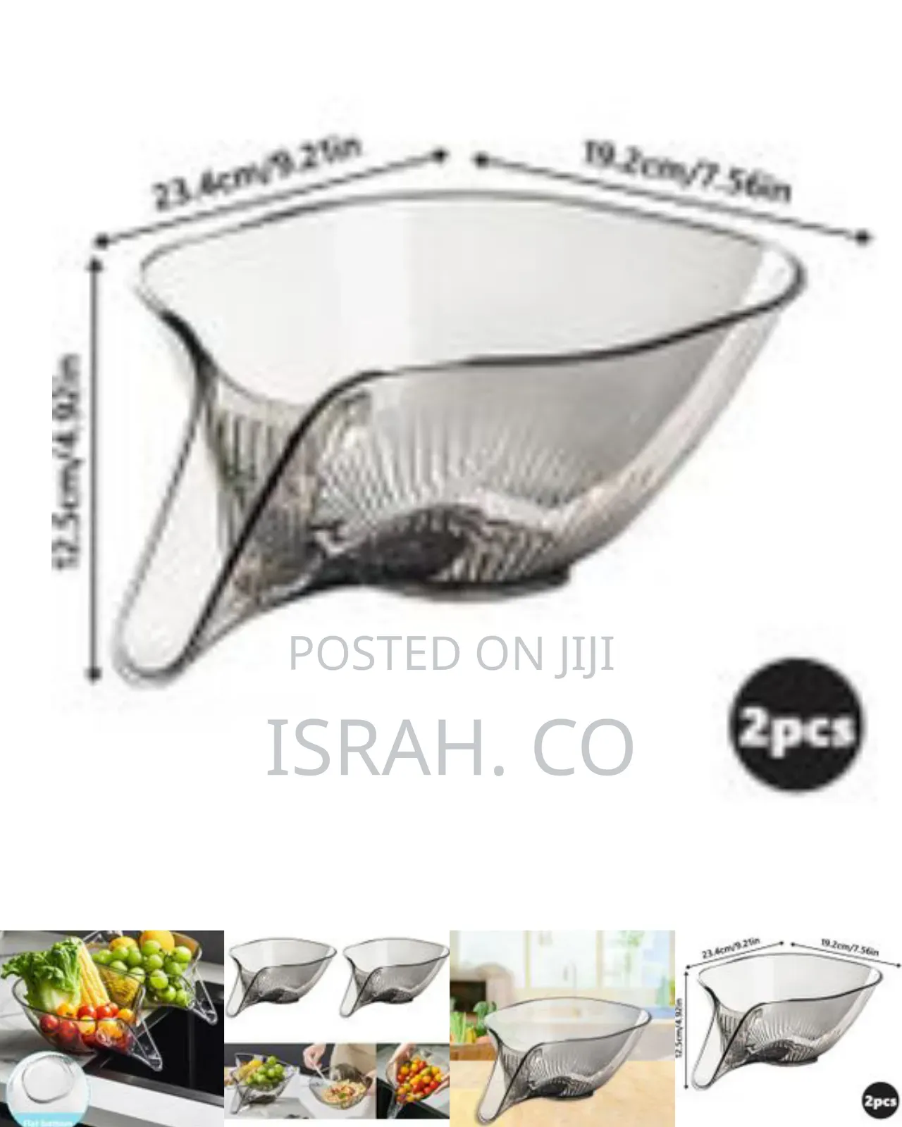 1 Piece Multifunctional Drain Basket, Plastic Drainage Basket