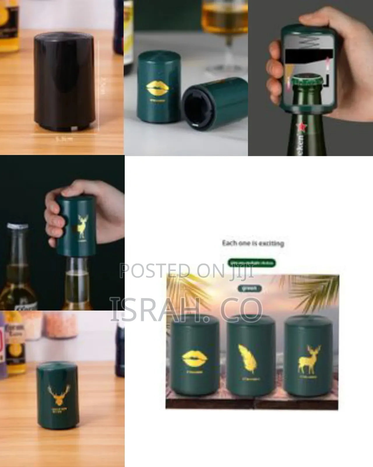 Magnetic Bottle Opener Automatic Press Down