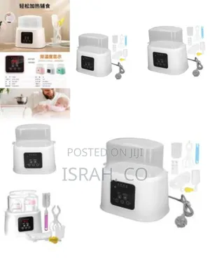 2-in-1 Bottle Warmer Smart Fast Milk Heater Defrost Heat Baby Feeding