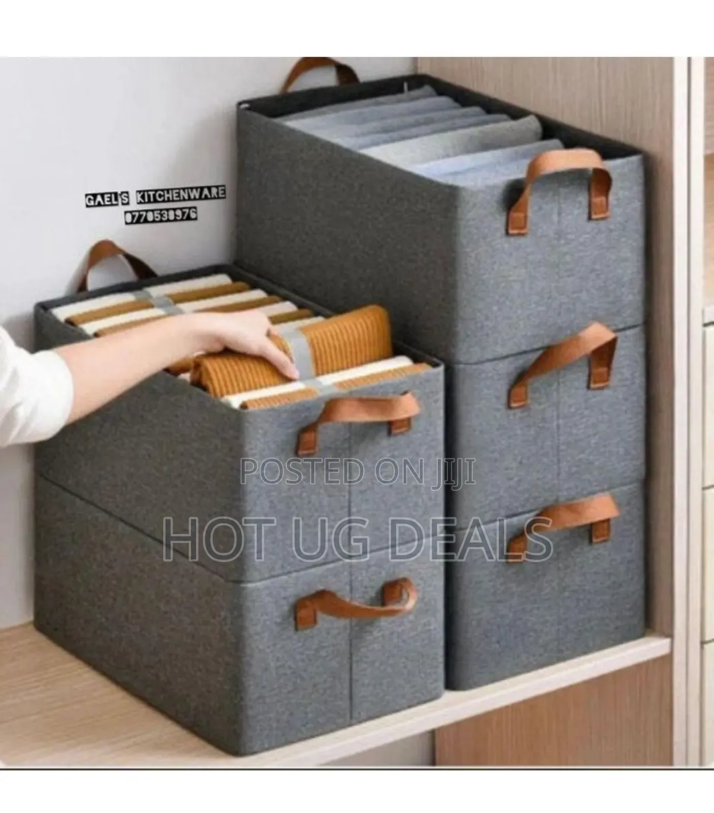 5-storage Wardrobes – Spacious & Organised - Grey