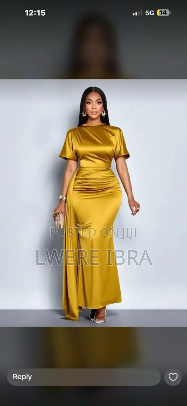 Gold Long Party Dresses for Ladies