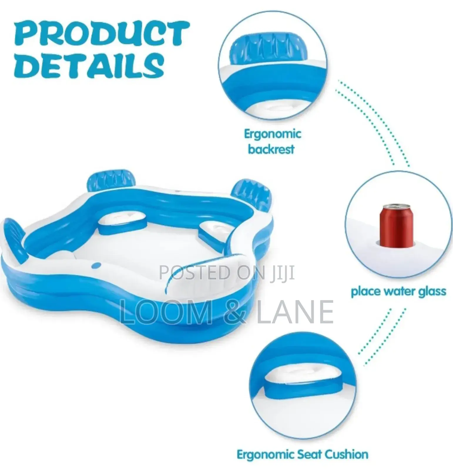 Intex Swim Center Family Lounge Pool