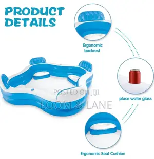 Intex Swim Center Family Lounge Pool