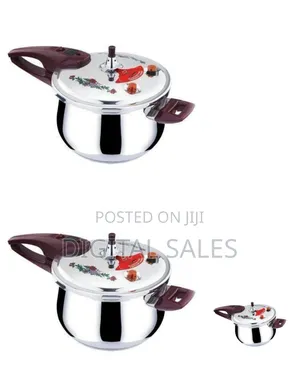 Deluxe Stainless Steel Stovetop Pressure Cooker
