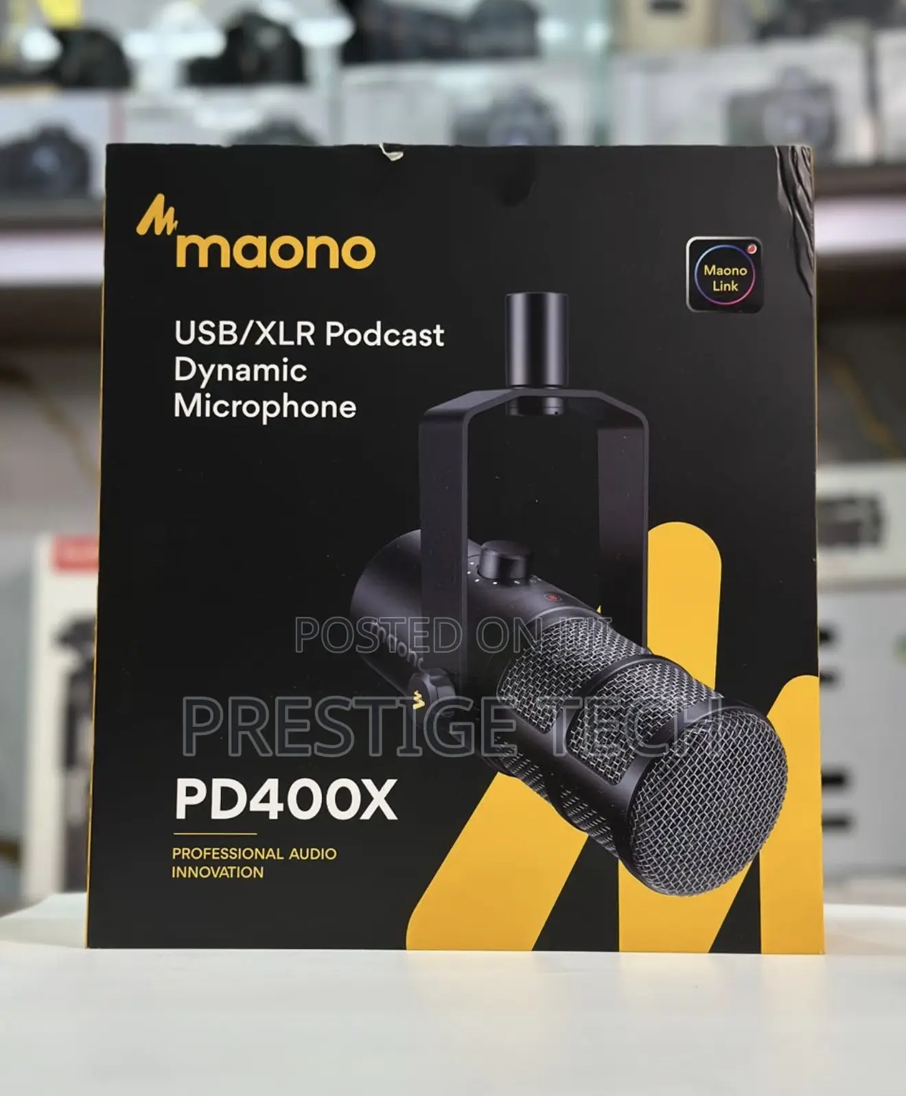 Maono Pd400x Usb/Xlr Podcast Dynamic Microphone