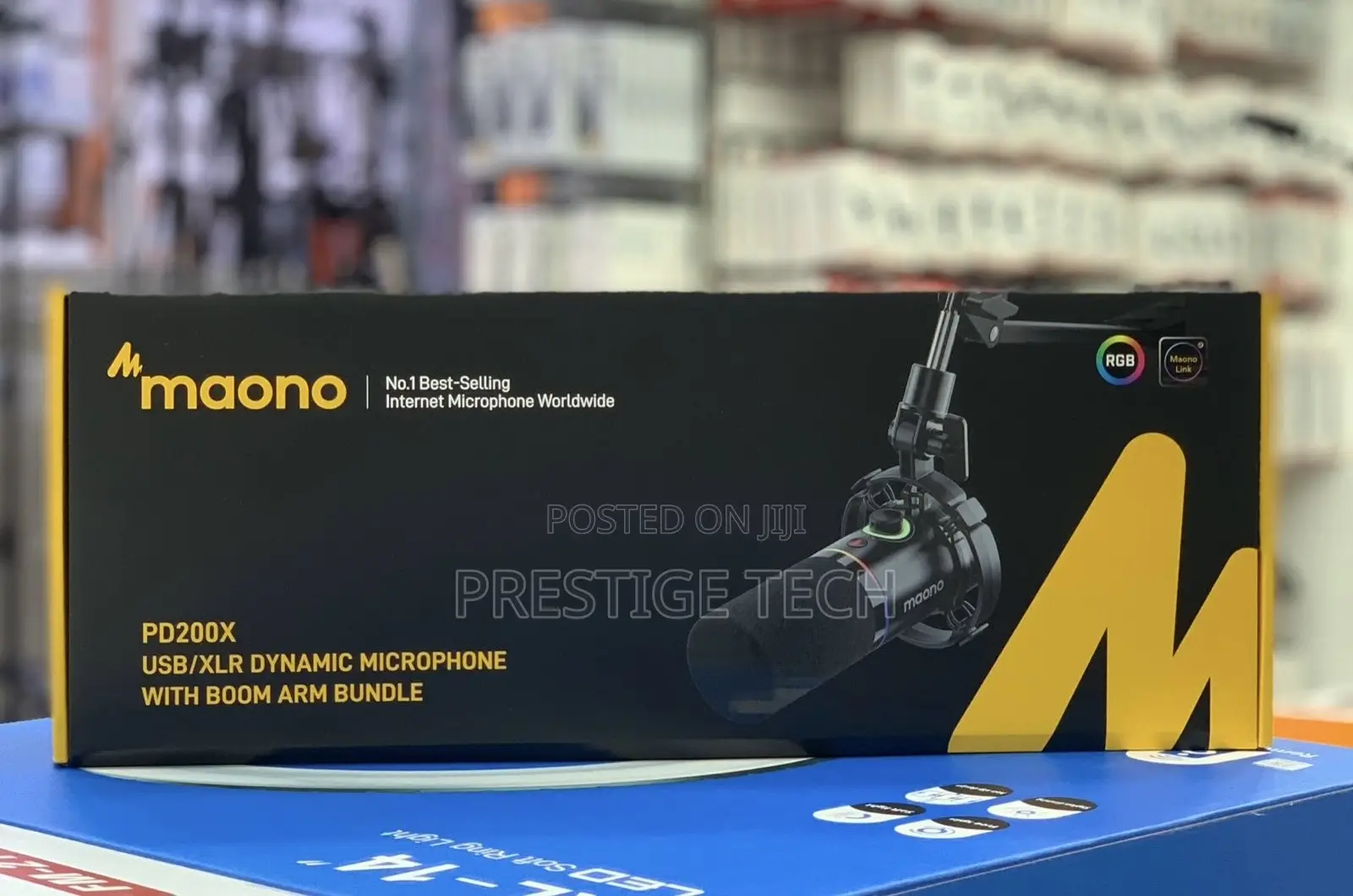 Maono Pd200x Usb/Xlr Dynamic Microphone For Pc, Professional Mic