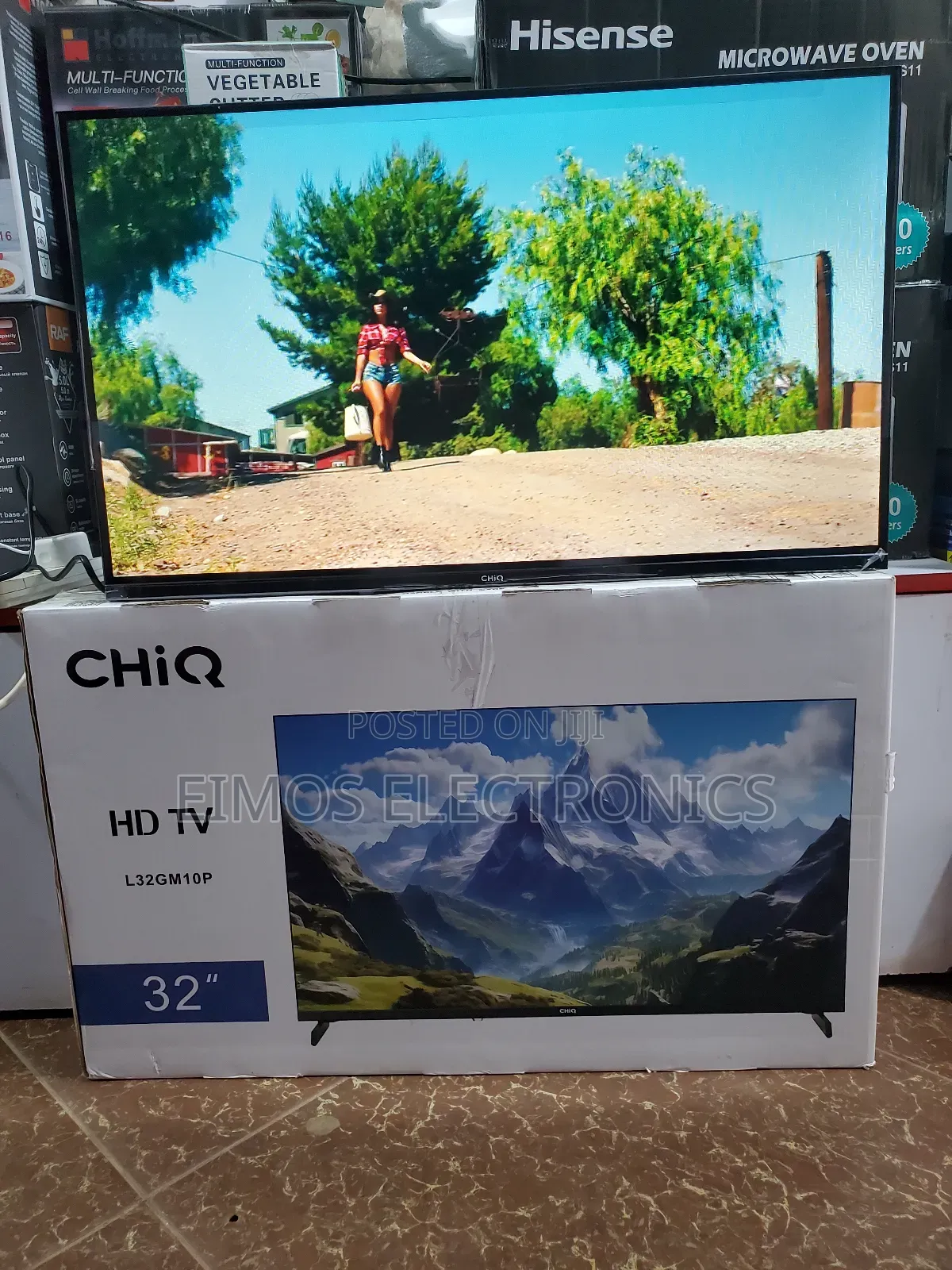 Chiq 32 Inch Tv Set With Inbuilt Decorder