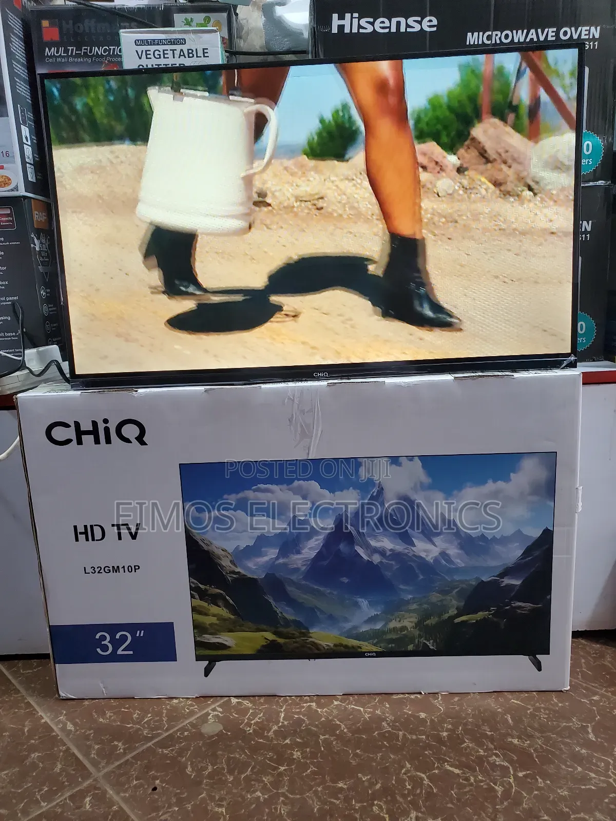 Chiq 32 Inch Tv Set With Inbuilt Decorder