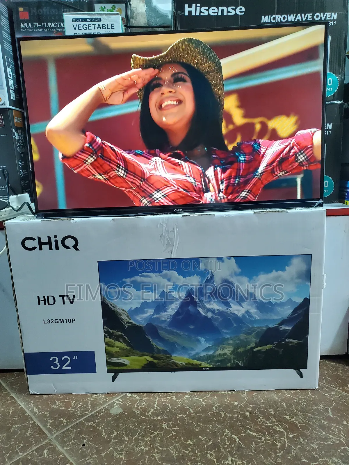 Chiq 32 Inch Digital Frameless Tv Set