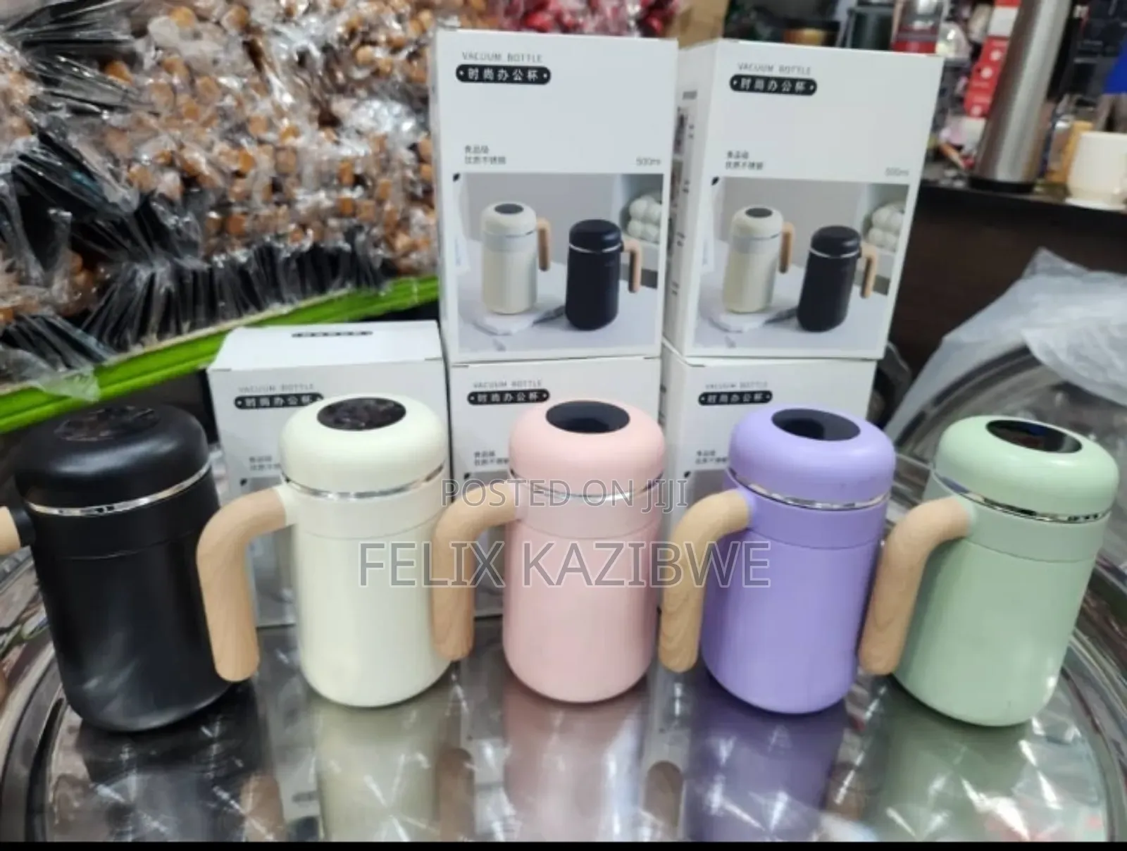 480ml Vacuum Insulated Thermal Travel Mug.