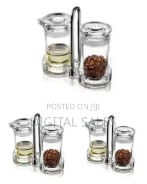Elegant Glass Oil Spice