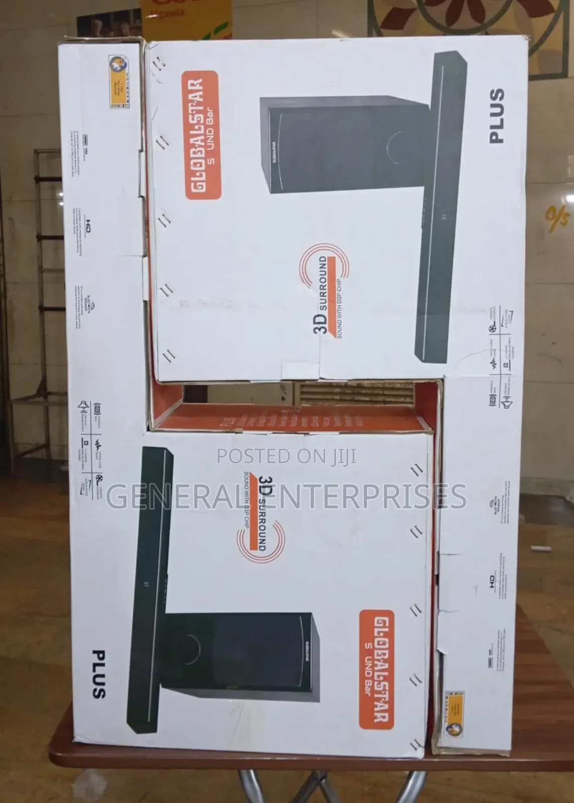 Globalstar Sound Bar Plus.