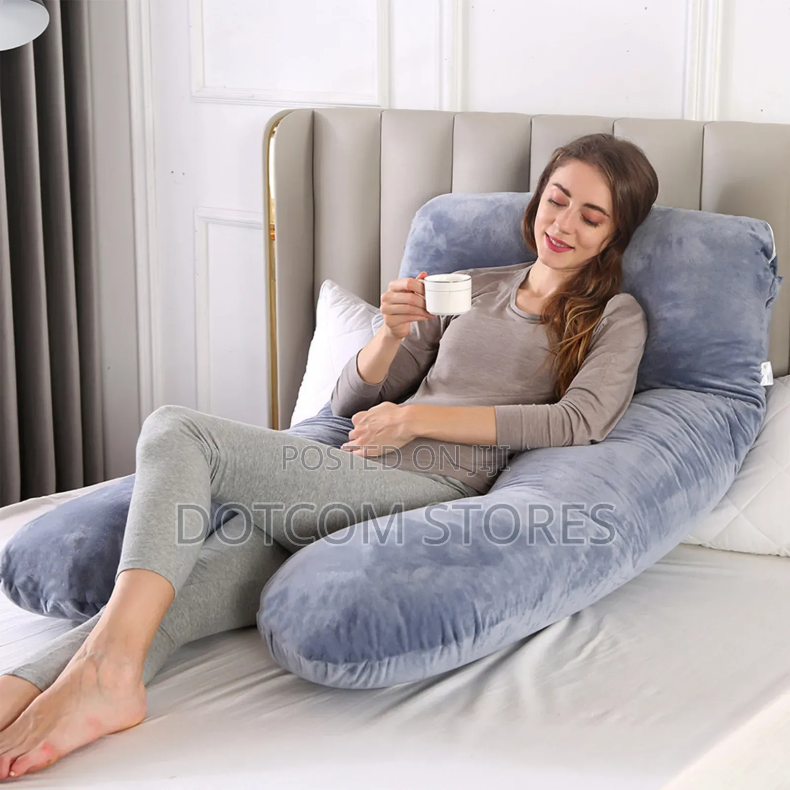 U-Shaped Full Body Pregnancy and Maternity Pillow