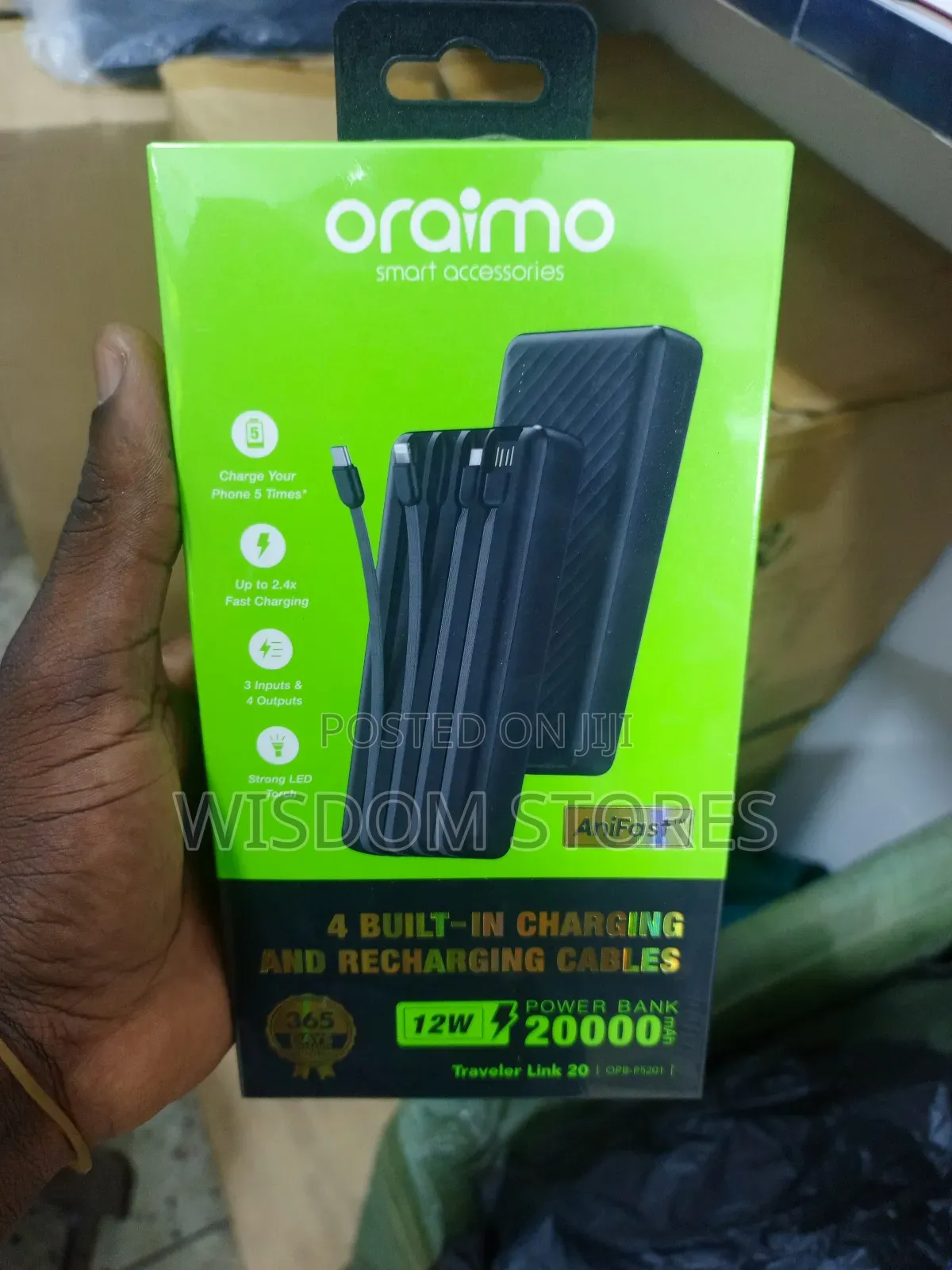 Oraimo Traveler Link 20 Power Bank 20000mah