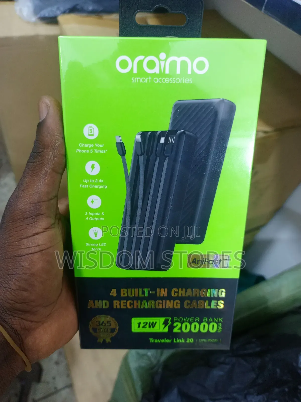 Oraimo Traveler Link 20 Power Bank 20000mah