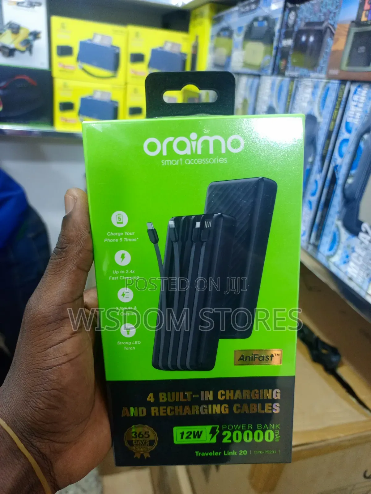 Oraimo Traveler Link 20 Power Bank 20000mah