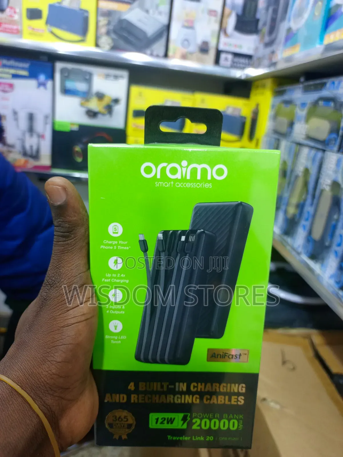 Oraimo Traveler Link 20 Power Bank 20000mah