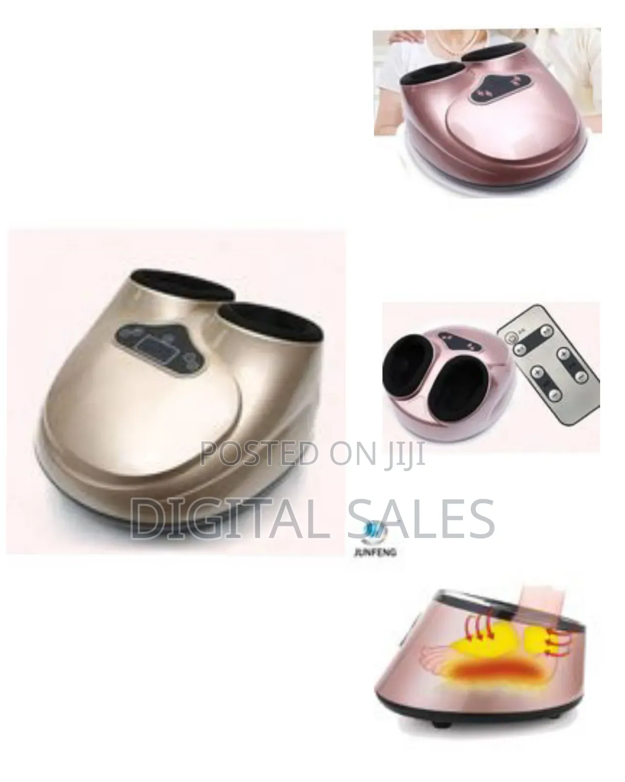 Electric Vibrator Reflexology Foot Spa Massager Tool Acupressure Foot