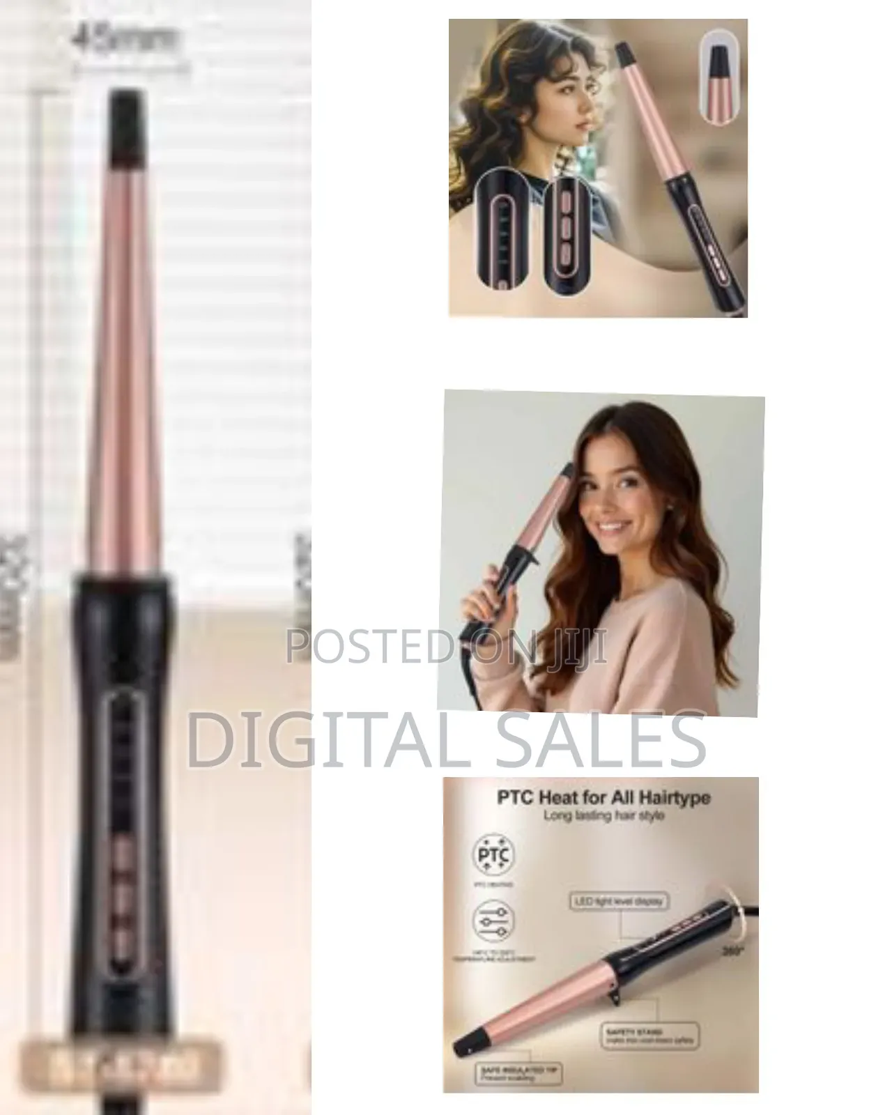 Winning Star Crimper Hair Iron Hair Curl Iron
