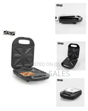 DSP 1400w Kc1203 4-Slice Sandwich Maker Toaster Grill Plate