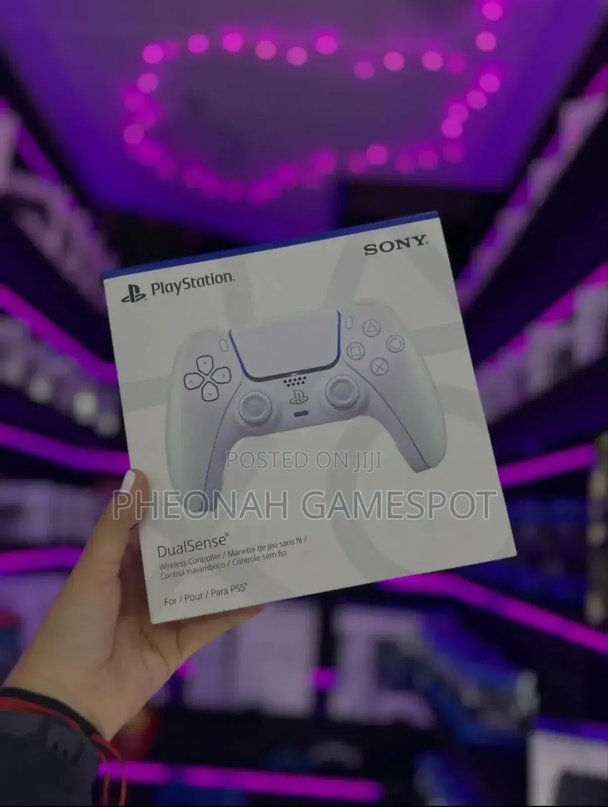 Brand New Playstation 5 Controllers: It Is Bright White and Scary.
