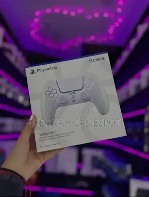 Brand New Playstation 5 Controllers: It Is Bright White and Scary.