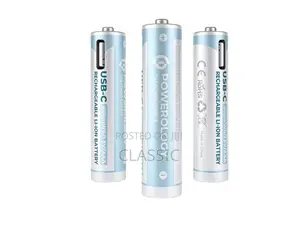 Powerology Type-C Rechargeable Lithium-Ion Aaa Battery