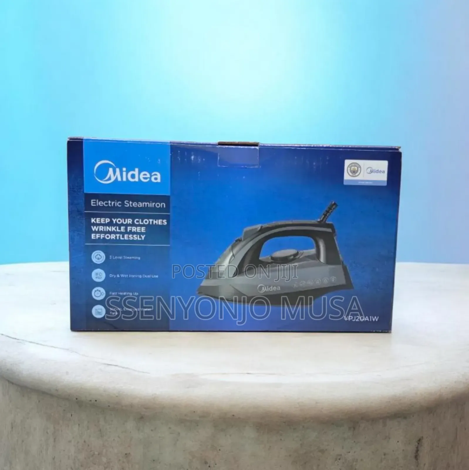 Midea Electric Steam Iron 2000-2400w - Free Clothes
