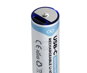Powerology Type-C Rechargeable Lithium-Ion Aa Battery