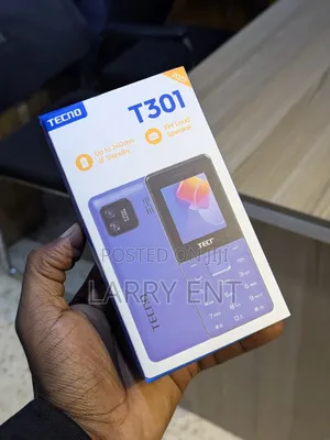 New Tecno T301 Black