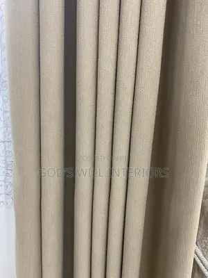 Velvet Cream Curtain