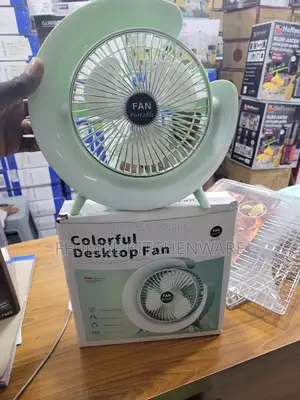 Desk Top Fan or Rechargeable Fan