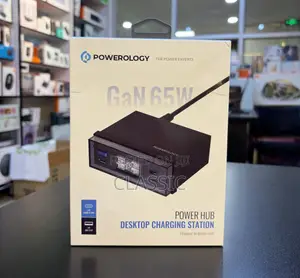 Powerology Power Hub Desktop Charging Station – 65w