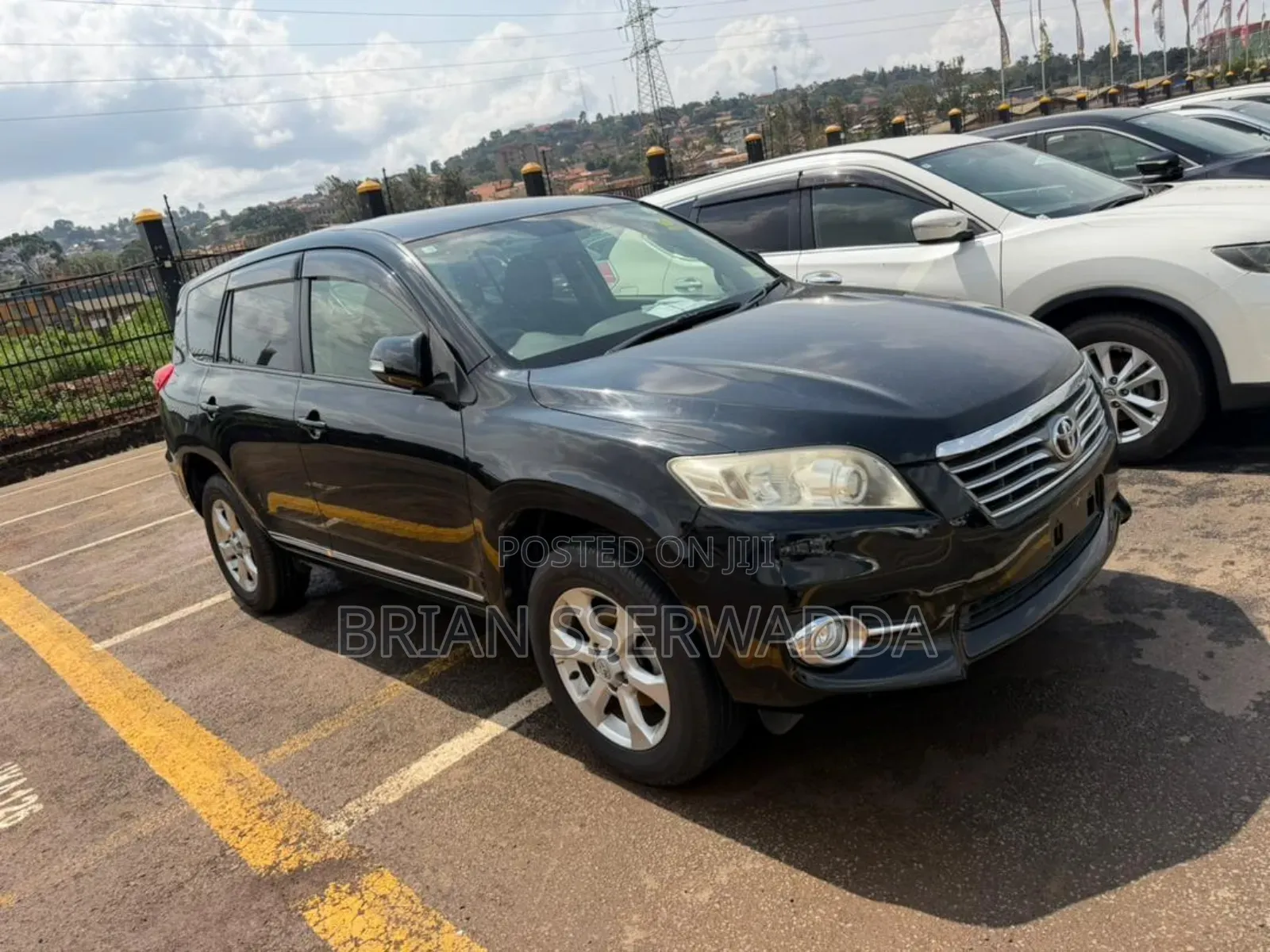 Toyota Vanguard 2011 Black