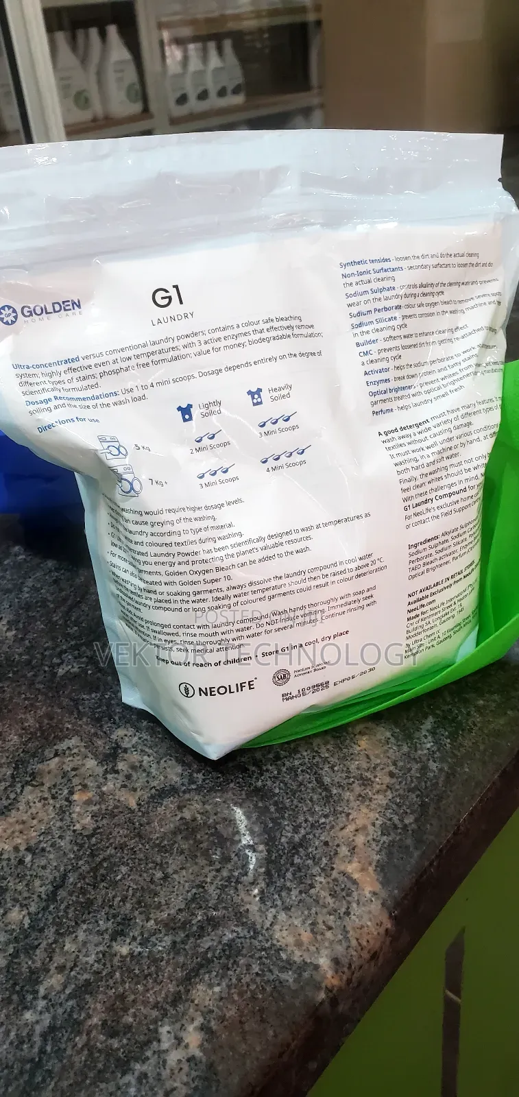 G1 Laundry 2 Kg