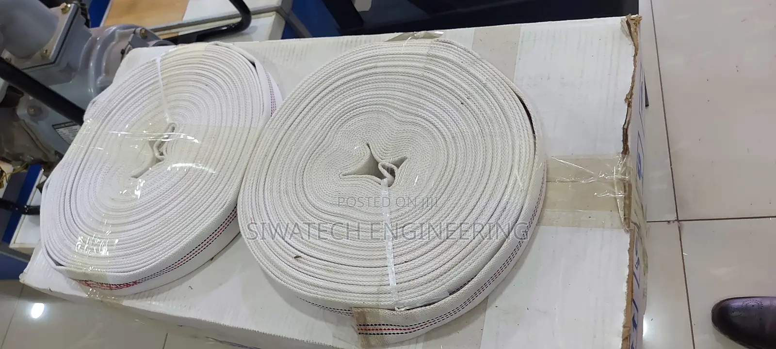 Canvas Fire Hose Pipes 2” And 1”