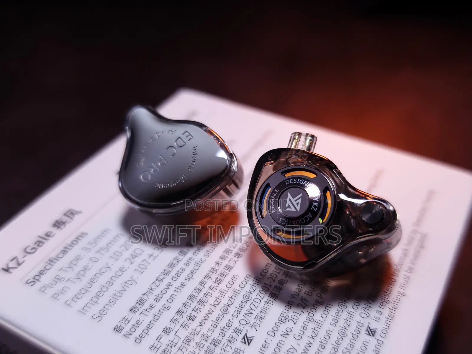 Kz Gale Inears Iems in Ear Monitors Stage Monitors Gaming Earphones