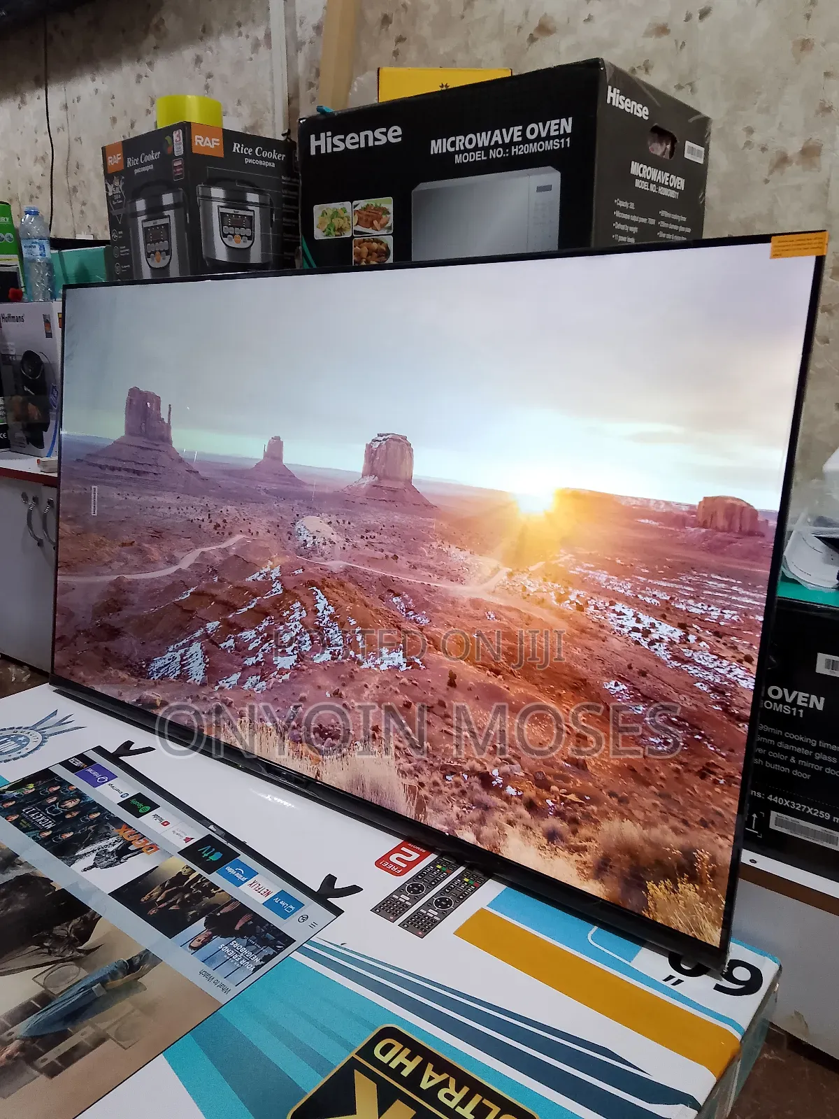 New 60" Lg Ultra Hd Android Smart Tv