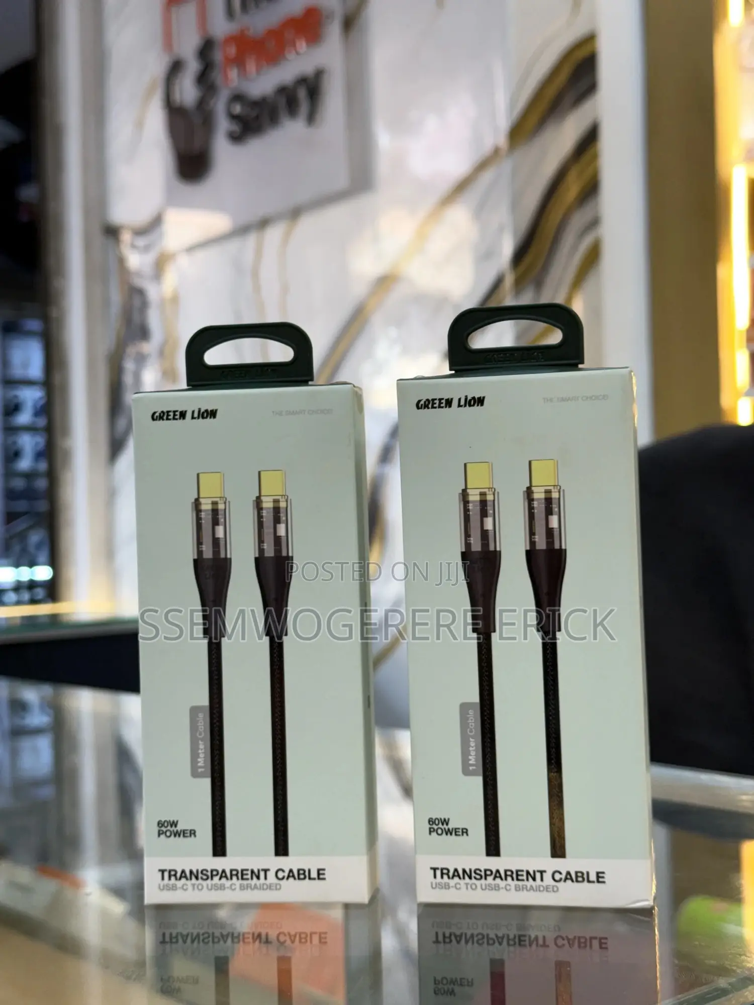 Green Lion Usb-C to Usb-C Braided Cable